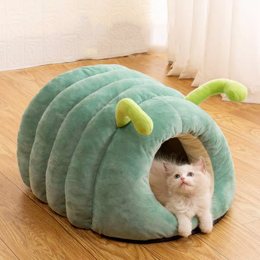 Caterpillar Comfort Cat Bed Custailmize